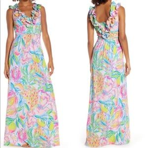 Lilly Pulitzer Leena Fiesta Bamba Maxi NWT